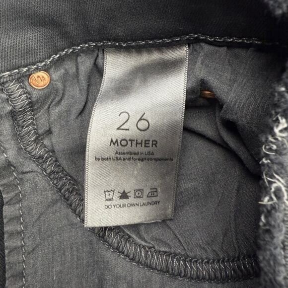 MOTHER Double Fray Charmer Jean In Written In The Stars Size 26 - Picture 7 of 10